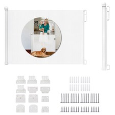 Retractable baby safety gate - retractable,