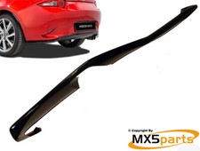 MX5 Rear Air Dam Skirt Spoiler Black PZ Genuine Mazda MX-5 Mk4 & RF ND 2015>
