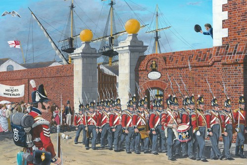 Wellington army arrive at - wellington's,