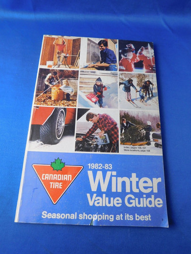 Canadian tire catalog 1982 - catalog,