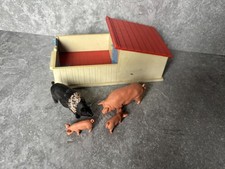 Britains pig sty plus pigs and