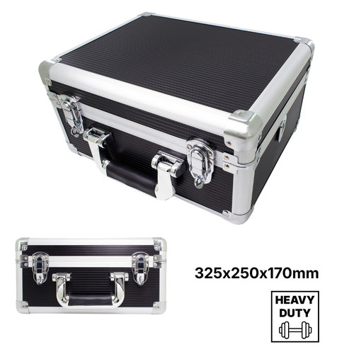 Black flight case reinforced - |,