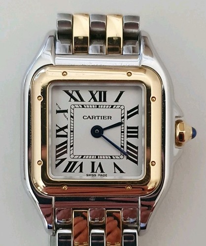 Cartier gold steel small - gold,