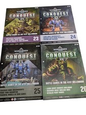 Warhammer 40,000 Conquest Magazines Issues 23-26 Battle Games