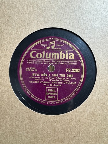 78rpm personality george - 78rpm,,