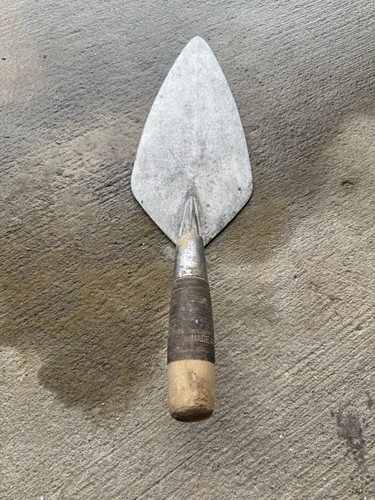 Bricklayer trowel - bricklayer,