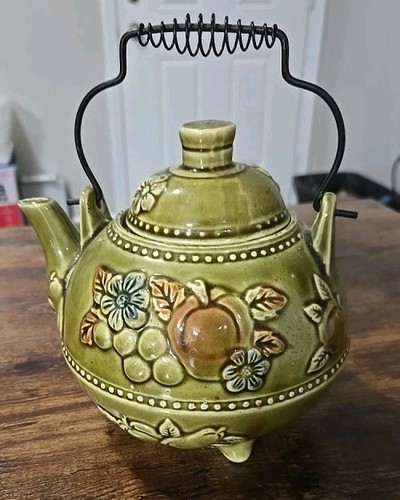 1970 japanese green teapot - 1970’s,