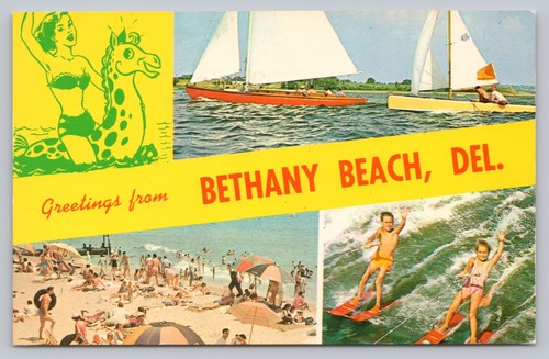 Postcard bethany beach - de,