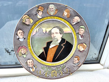 ROYAL DOULTON CHARLES DICKENS PORTRAIT PLATE