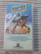 Star Wars: The Empire Strikes Back VHS Video Tape PAL (Ref11)