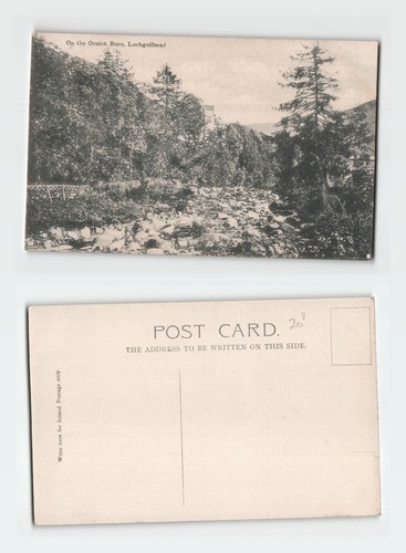 Vintage postcard lochgoilhead - vintage,