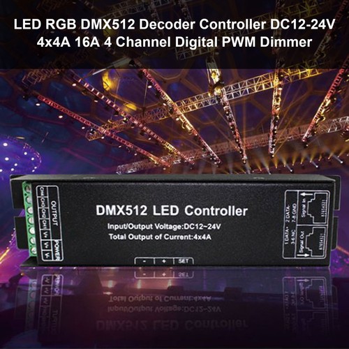 Led rgb dmx512 decoder - dmx512,