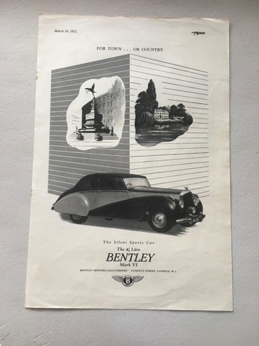 1951 bentley mark - bentley, &