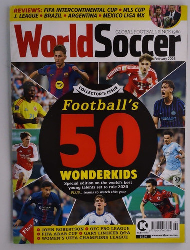 World soccer magazine - world, feb