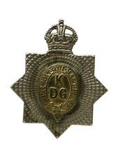 Military Cap Badge - Kings First Dragoon Guards
