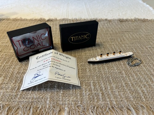 Titanic coal recovered 1994 - titanic,