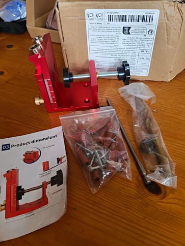 Adjustable pocket hole jig - adjustable,