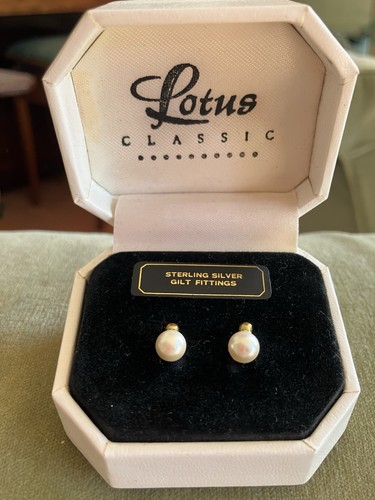 Lotus pearl clip - pearl,
