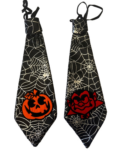 Halloween neck tie - halloween,
