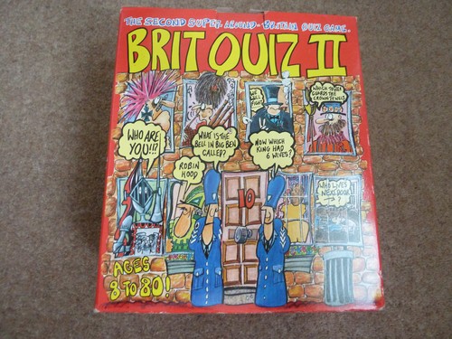 Brit quiz vintage - brit, game