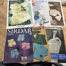 Bundle Of 6 Knitting Patterns