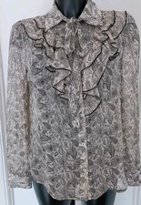 Beautiful Chiffon Frilly Front