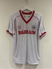 Vintage 1989 Bahrain Away Original Football Shirt Faisok Size Large Rare
