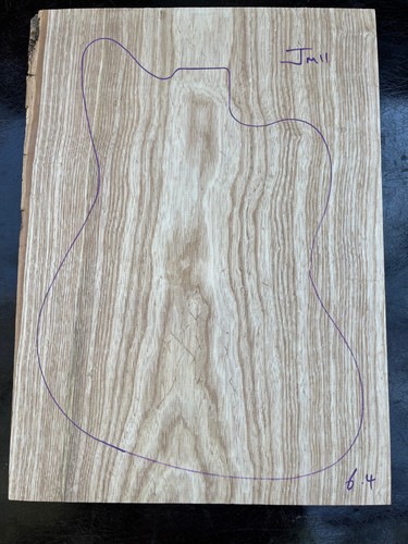 Swamp ash one piece - one-piece, guitar