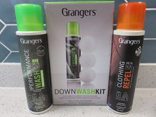 Grangers 3-Piece Wash & Repel Kit – Down Wash, Clothing Repel, Performance Wash