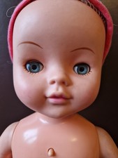 Vintage Doll (Not Working) Made In  England  Spares Pretty Vintage Doll