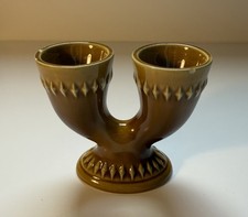 Set of Two Double Egg Cups by Secia Of Portugal, Retro Style approx 1960-vintage