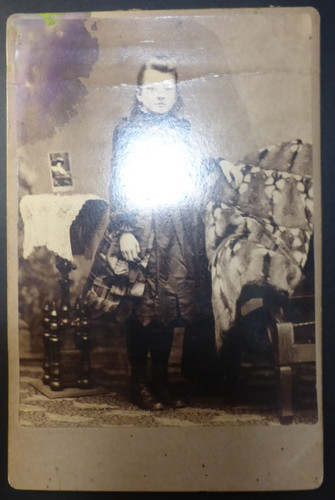 Vtg cabinet card photo - vtg,
