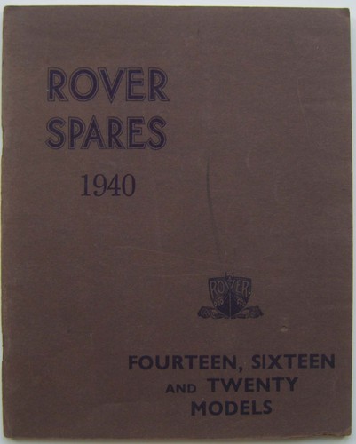 Rover 20 models - &,