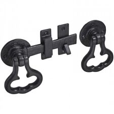 Ring Gate Latch Black Antique