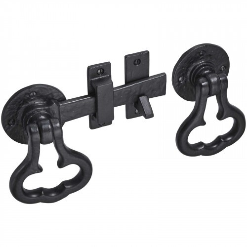 Ring gate latch - latch, antique