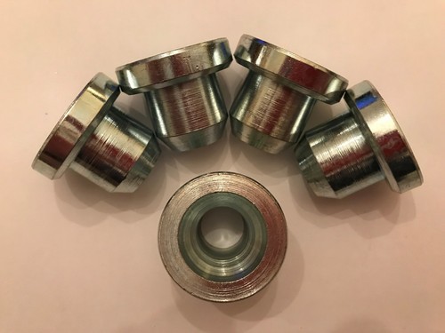 Silver flat washer collar - washer,