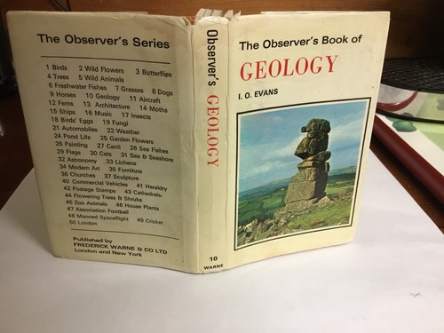 Observers book geology - book, of