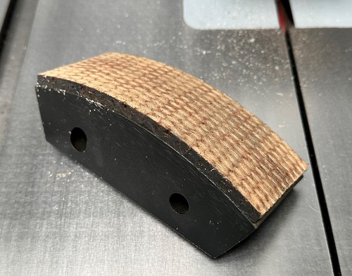 Wadkin brake shoe for c8 - shoe, c7,