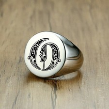 Mens Signet Ring Signature