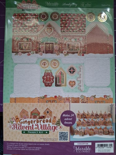 Hunkydory gingerbread advent - hunkydory,