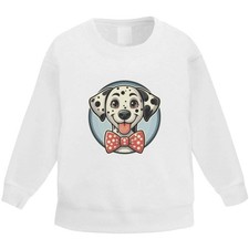 'Cute Dalmation Wearing Bow