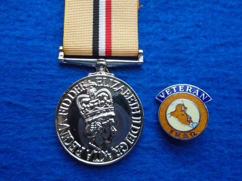 Erii iraq full size medal - erii,