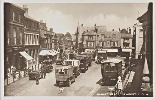 Newport isle wight market - of,