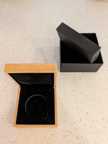 Wooden coin storage - box, ideal