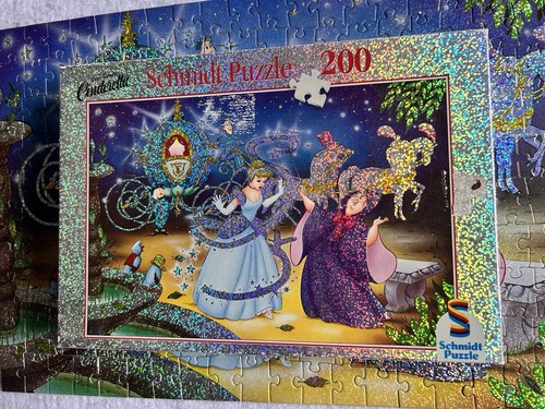 Rare disney cinderella glitter - rare,