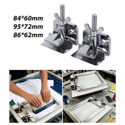 Silk screen printing hinge - silk,