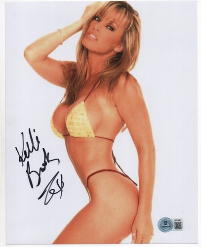 Kelli brook autographed signed - kelli,