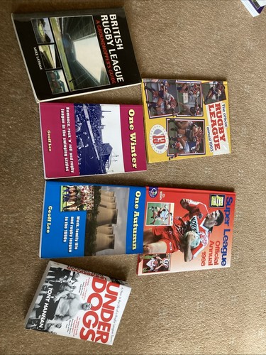 Rugby league books bundle - league,