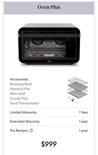 June oven plus countertop - june,