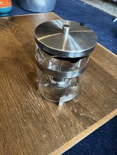 Tea Pot Glass Steel